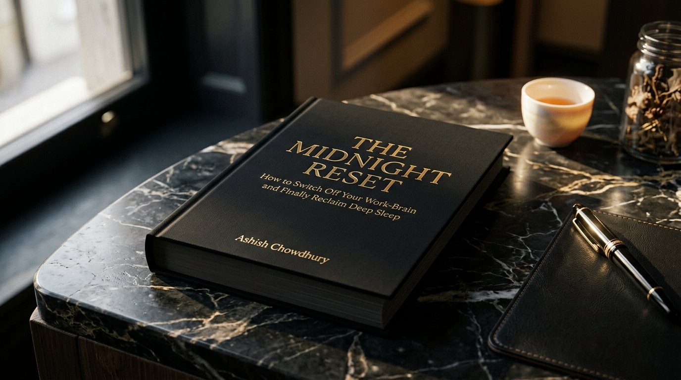 The Midnight Reset Book Cover by Ashish Chowdhury
